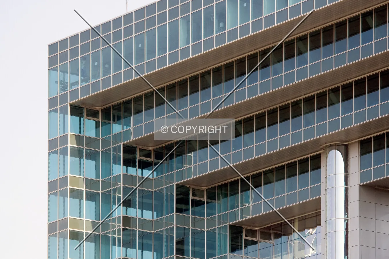Southwest facade detail
