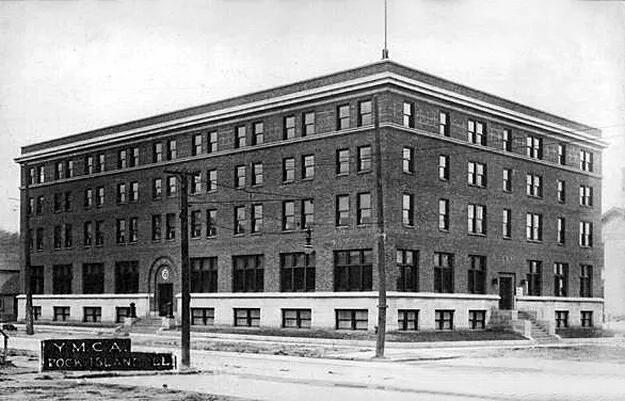 Vintage view from the northeast