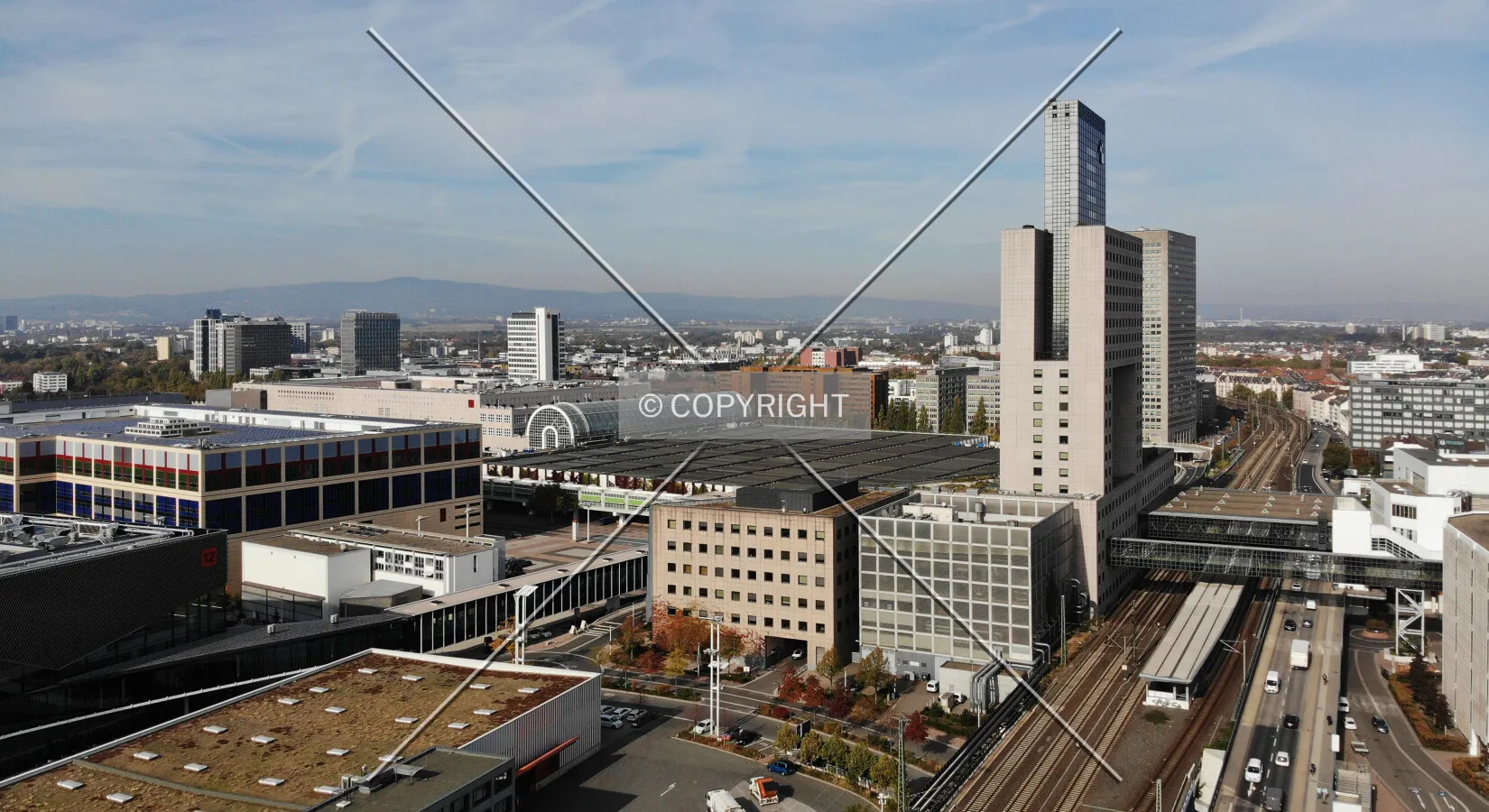 Messe area Frankfurt