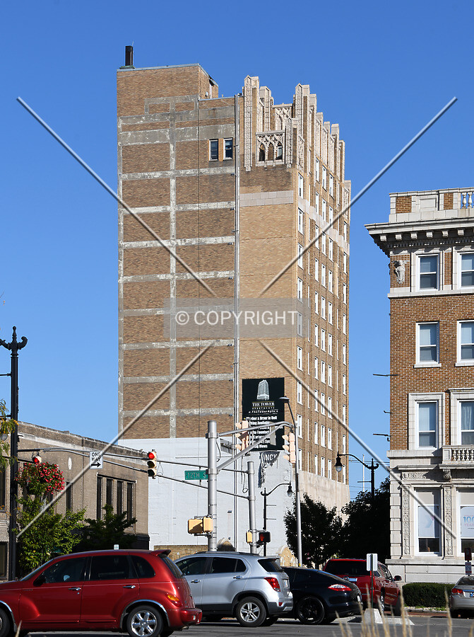 View from the southeast