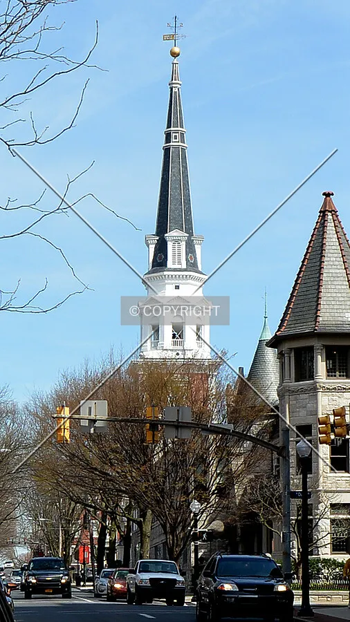 View from the west