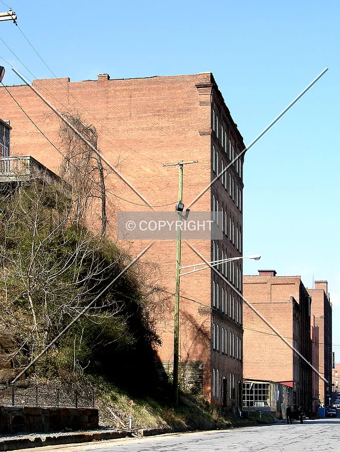 From Jefferson Street to the south
