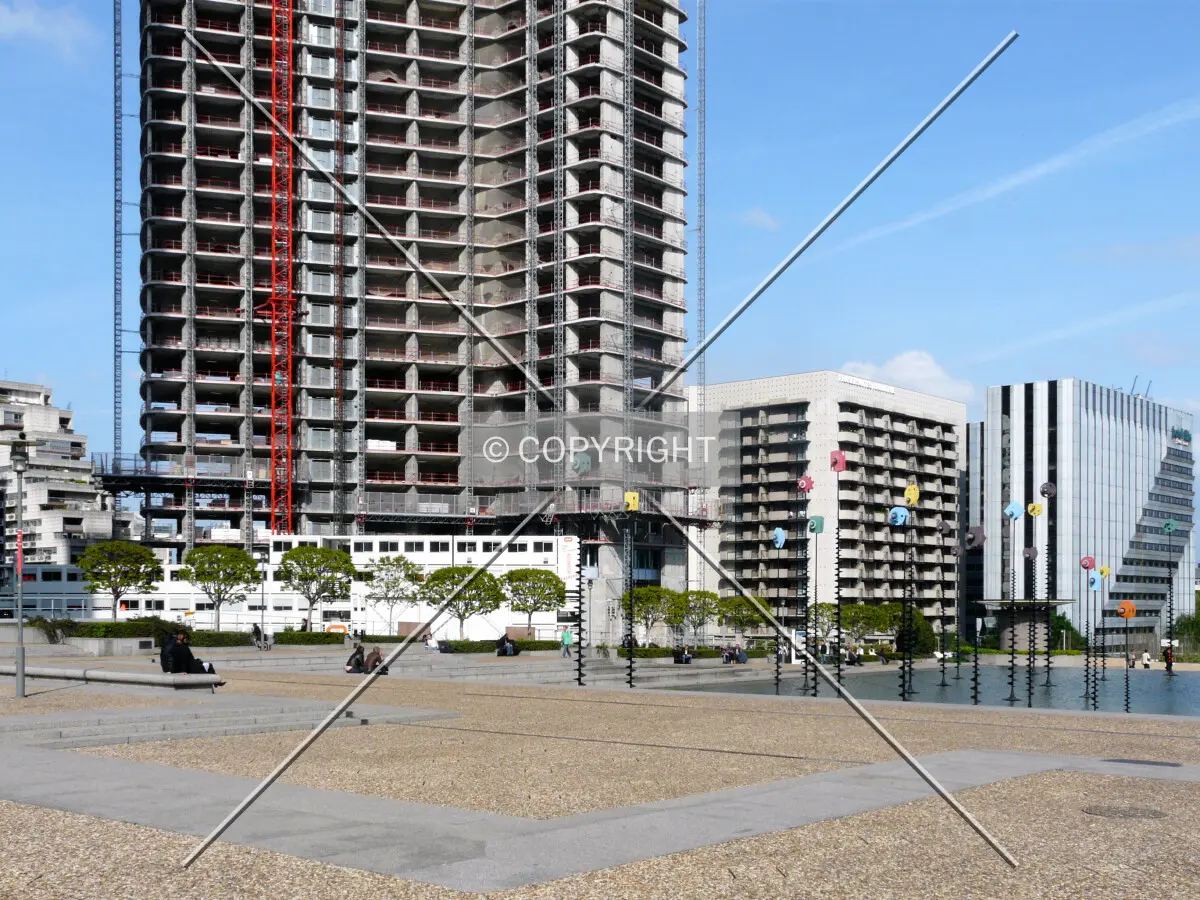 Lower floors from the southwest