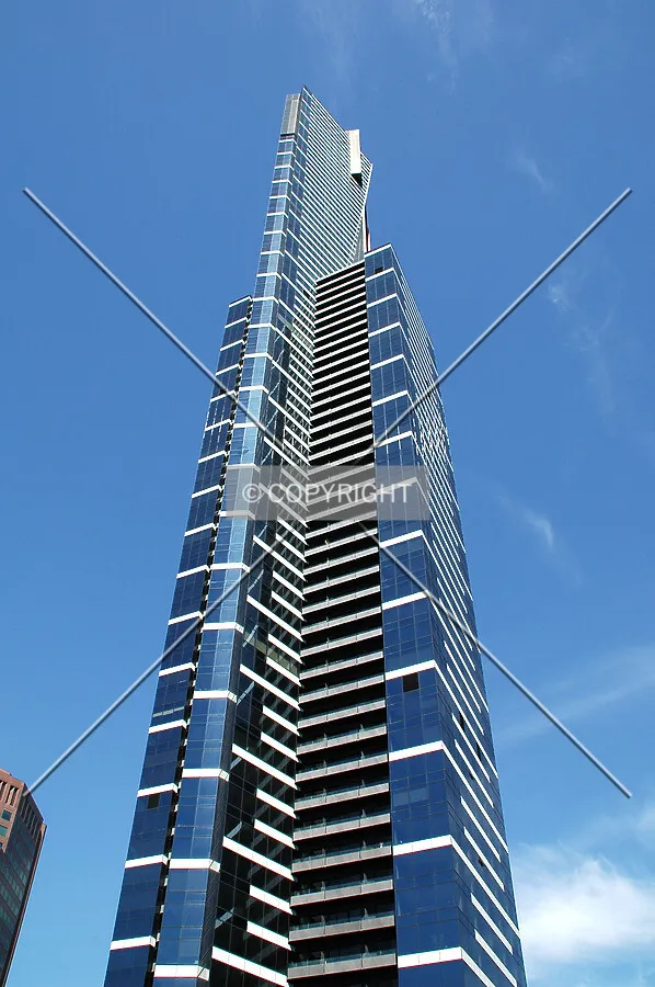 Looking up from Riverside Quay