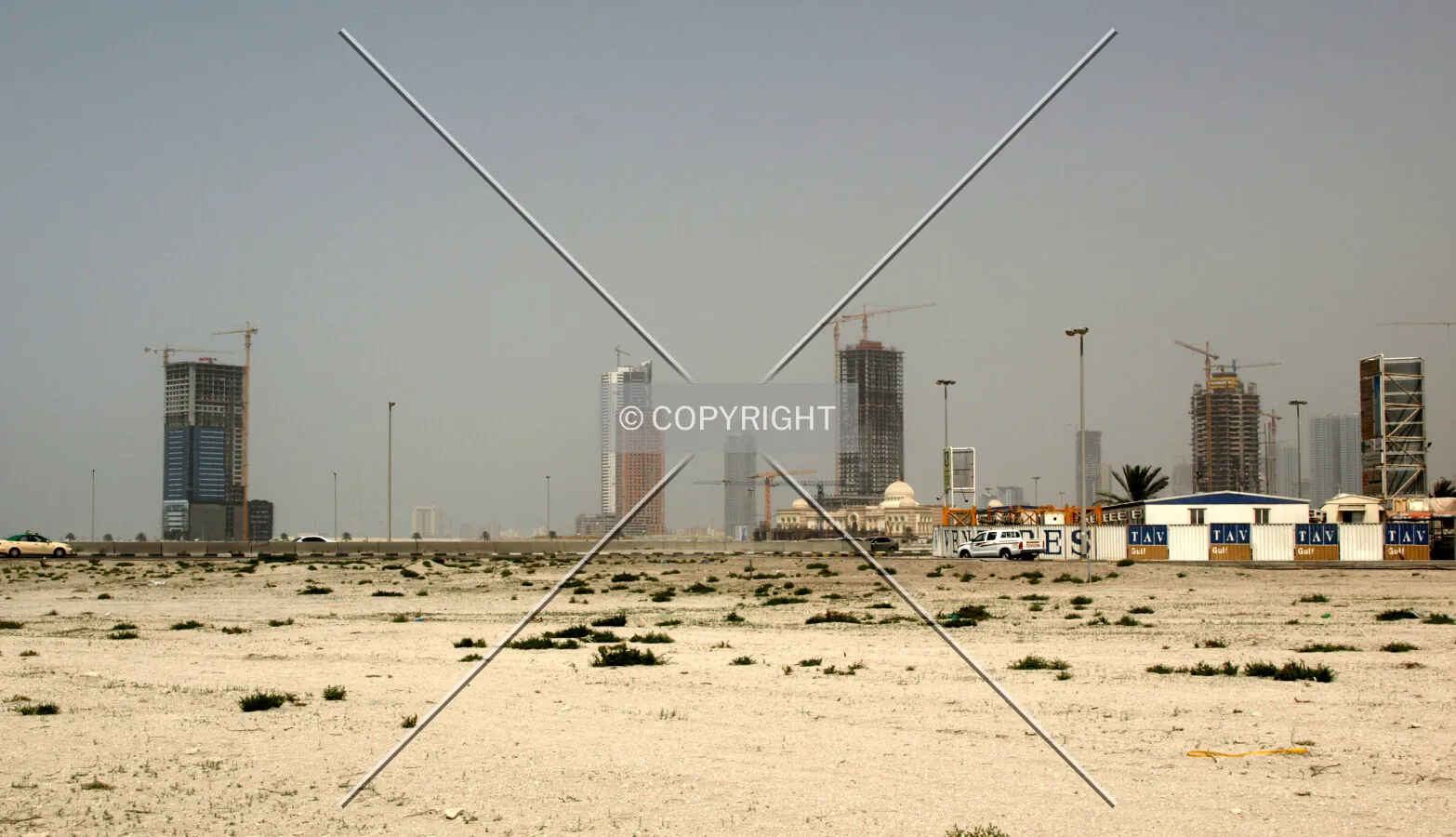 Various new towers going up