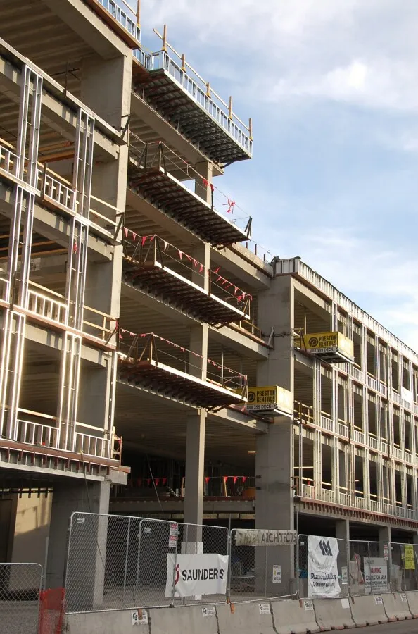 View to the south
