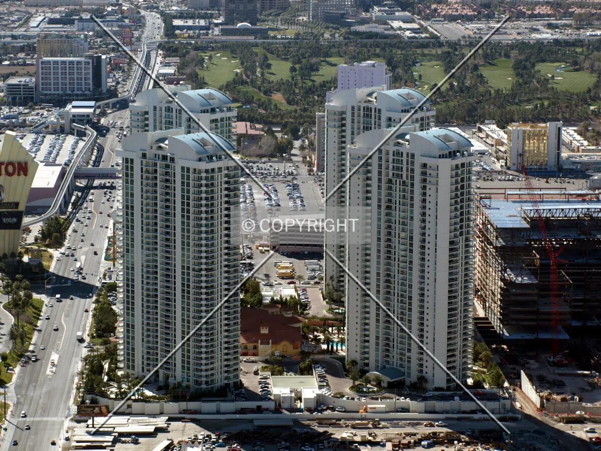 Looking south from Stratosphere Tower
