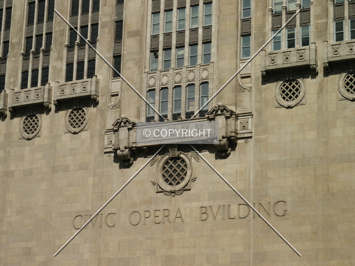 Detail of the west wall