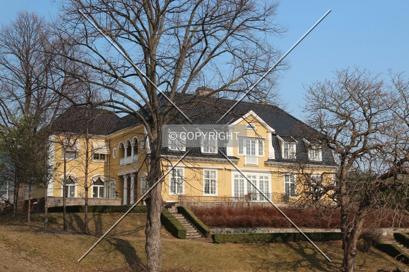 View from the south