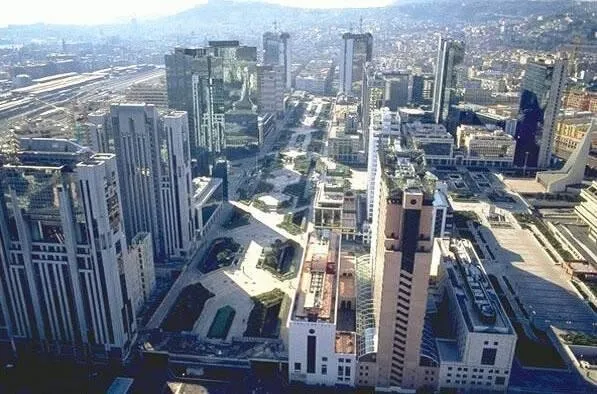 Skyline of Naples