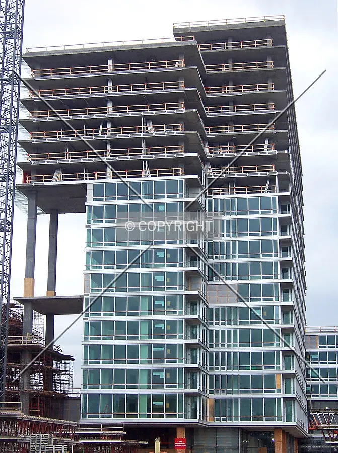 View of the Oak Tower from the north