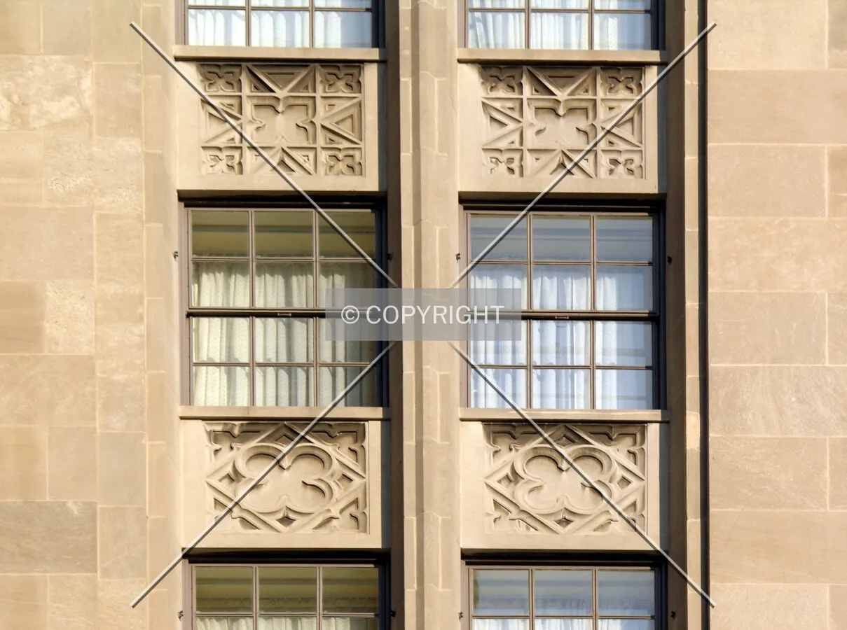 Detail of the eastern facade