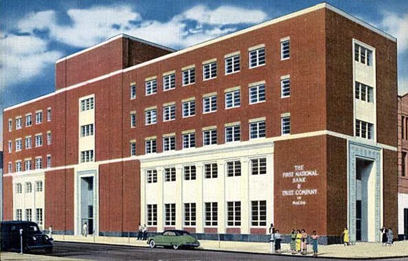 Vintage view from the northeast