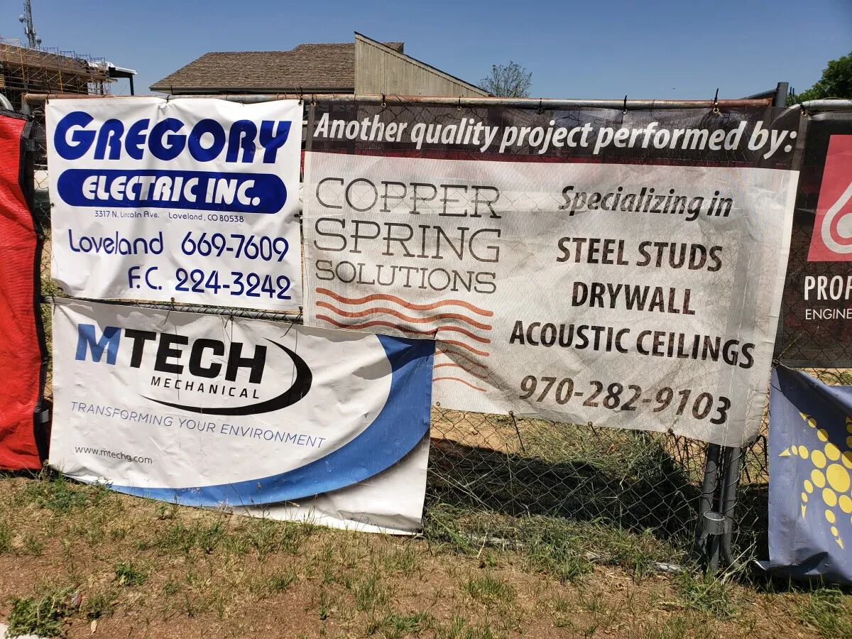 Company banners