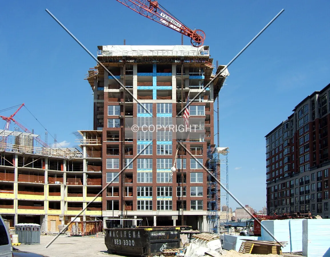 South tower from the northwest