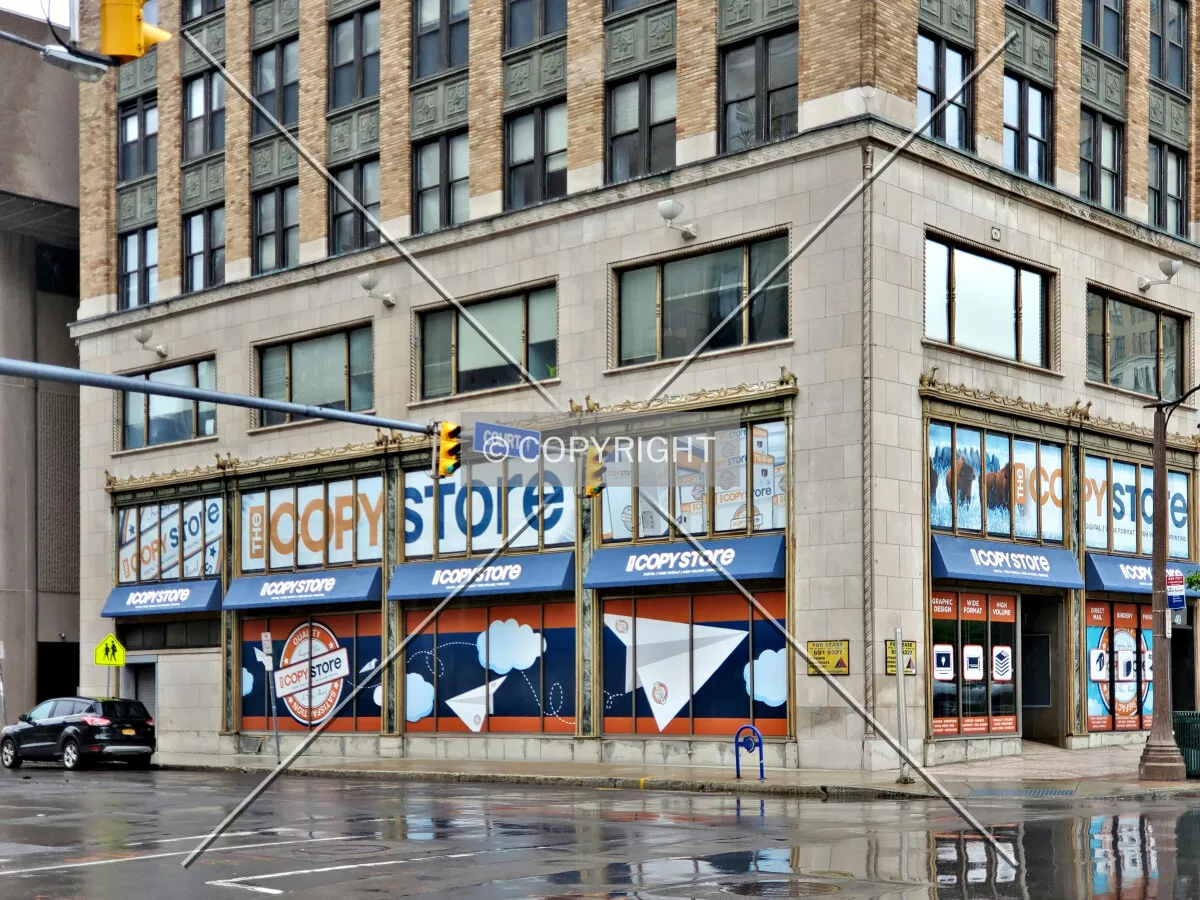 Lower floors from the southwest; May 23, 2020