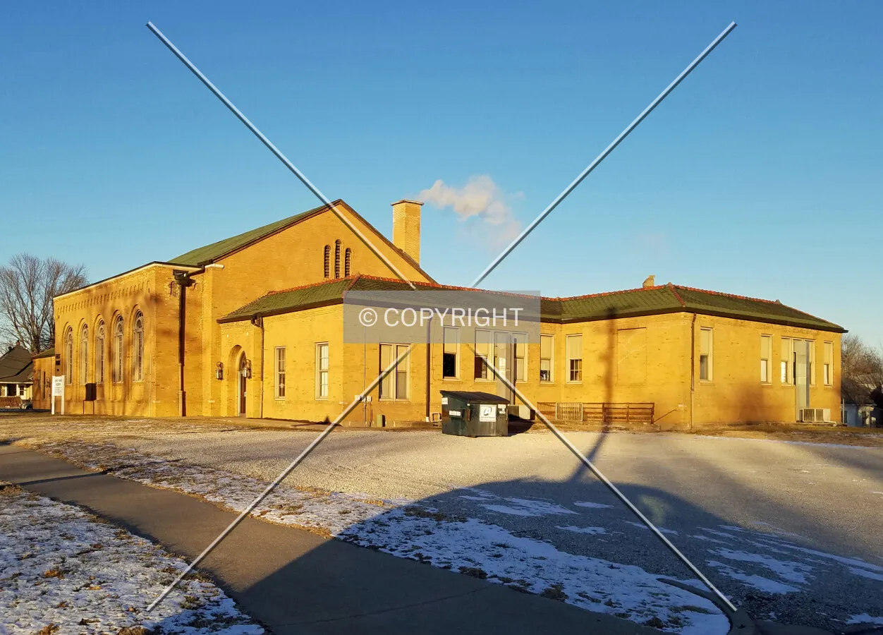 View from the southwest; January 1, 2018