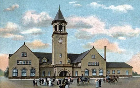 View from the north