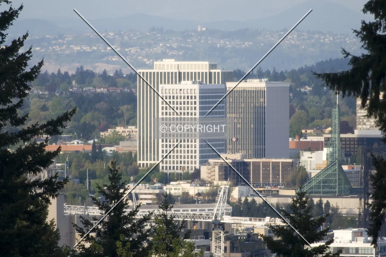 As seen from Washington Park