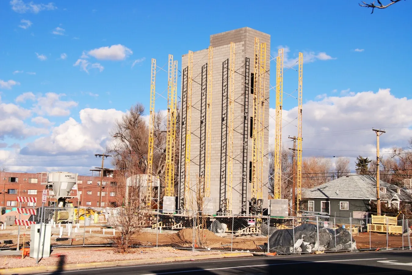 View to the northeast