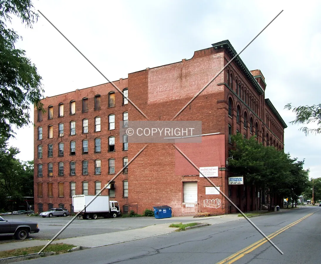View from the south along River Street