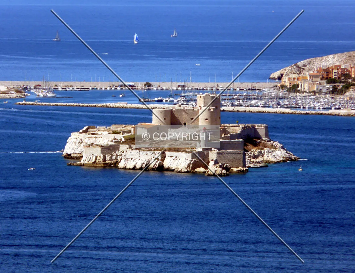 Distant view from Notre-Dame de la Garde