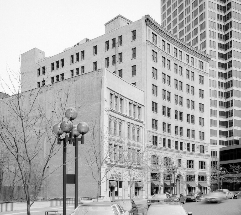 Vintage view from the southeast