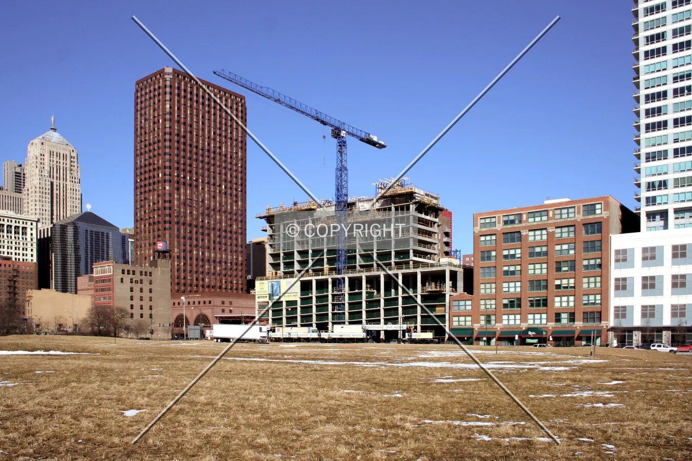 View from the southwest