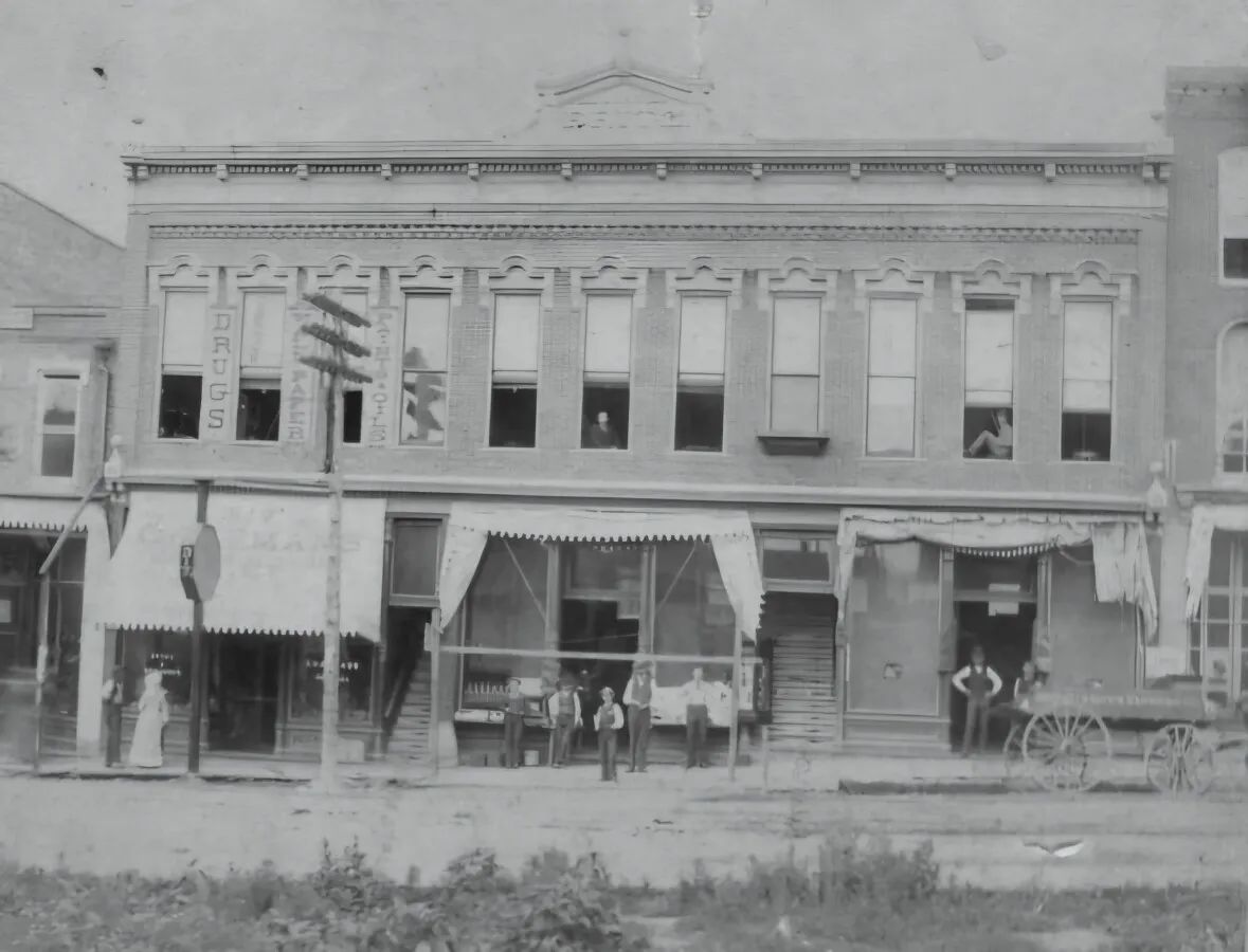 Vintage view; 1890