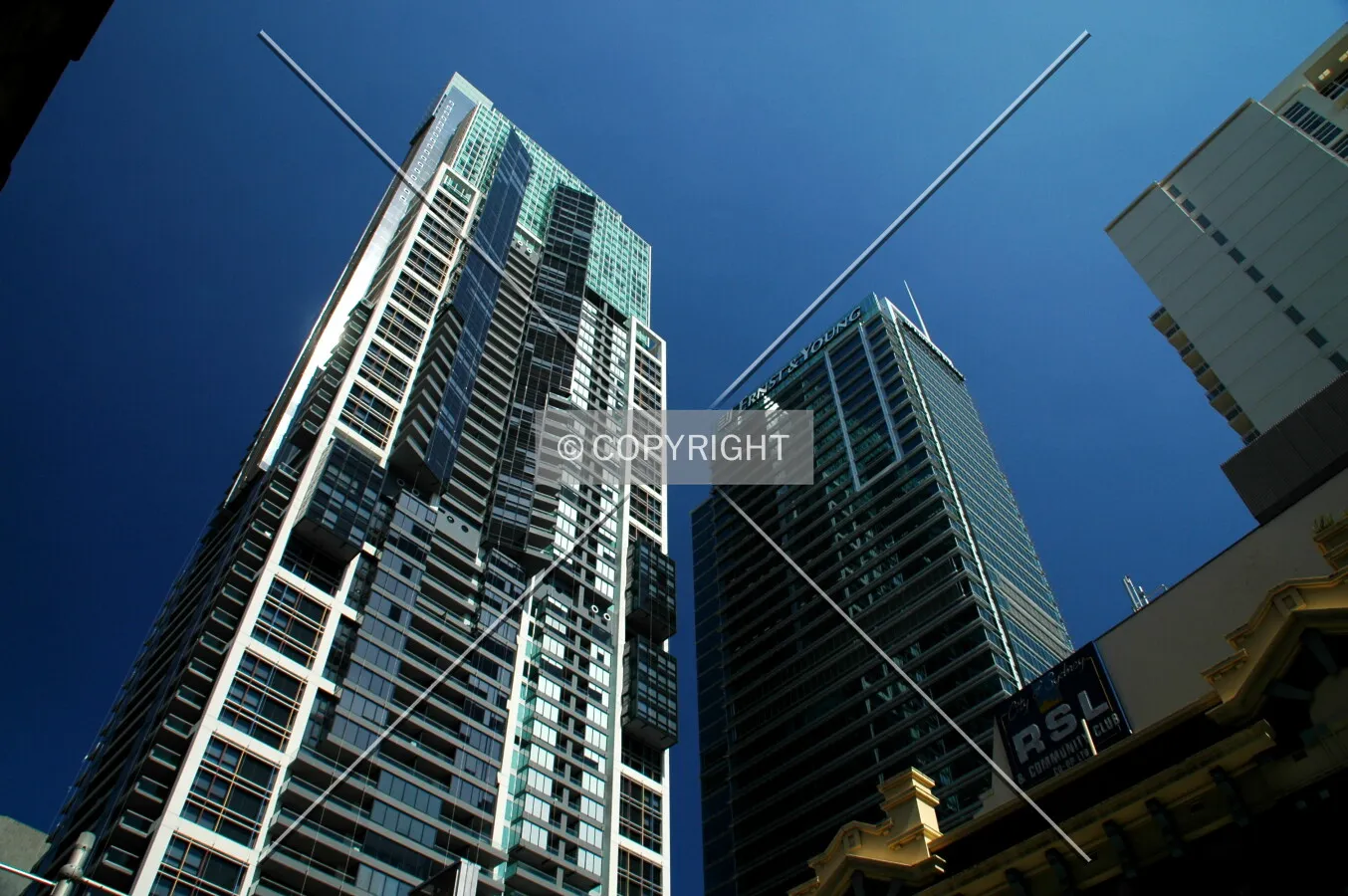 Looking up from Liverpool Street