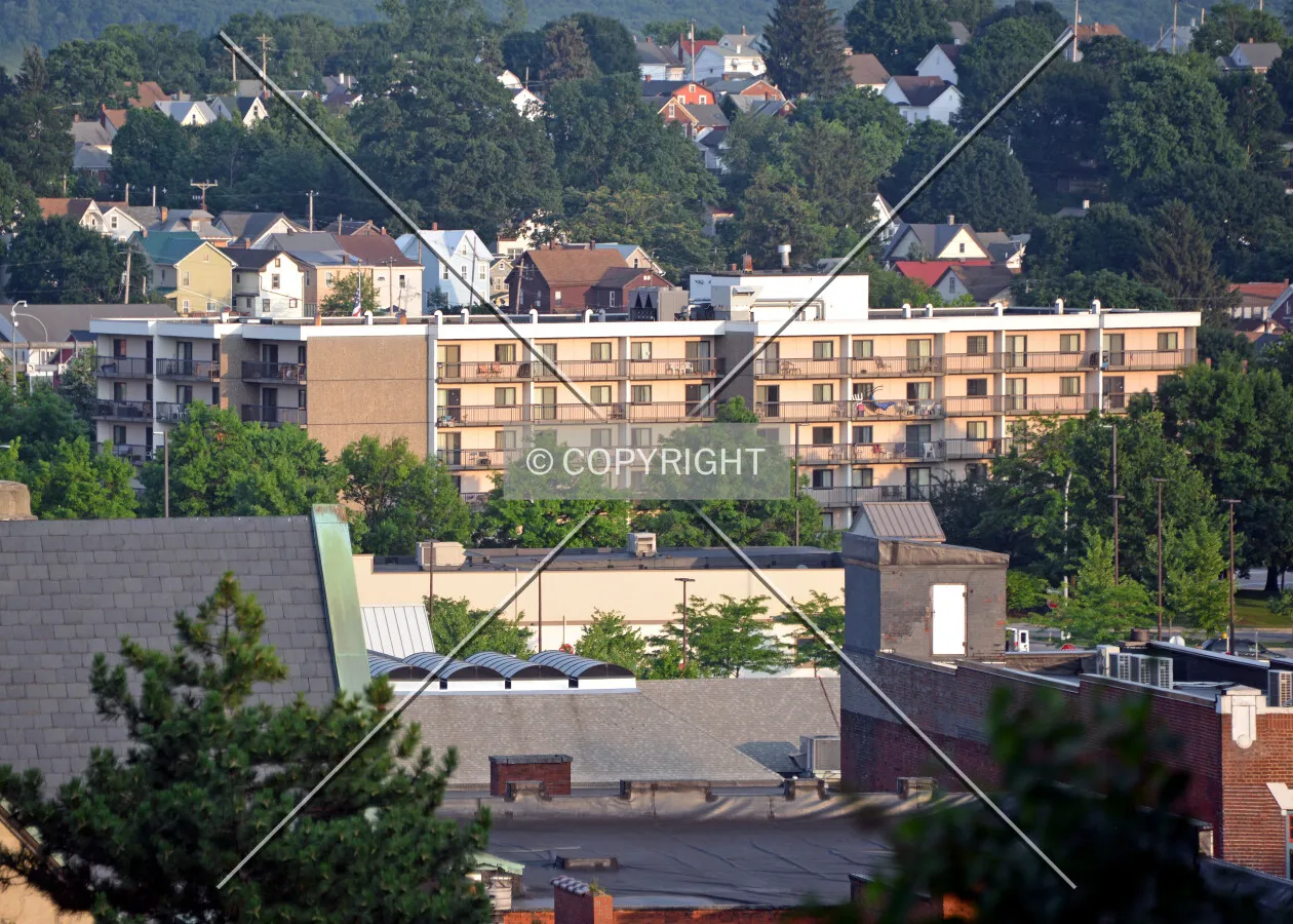 View from the north