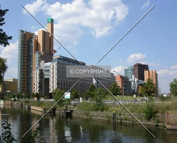 Postdamer Platz from the canal