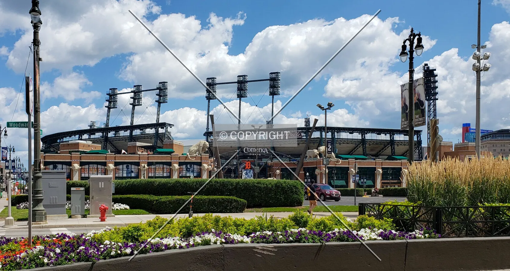 Southwest view; August 10, 2019