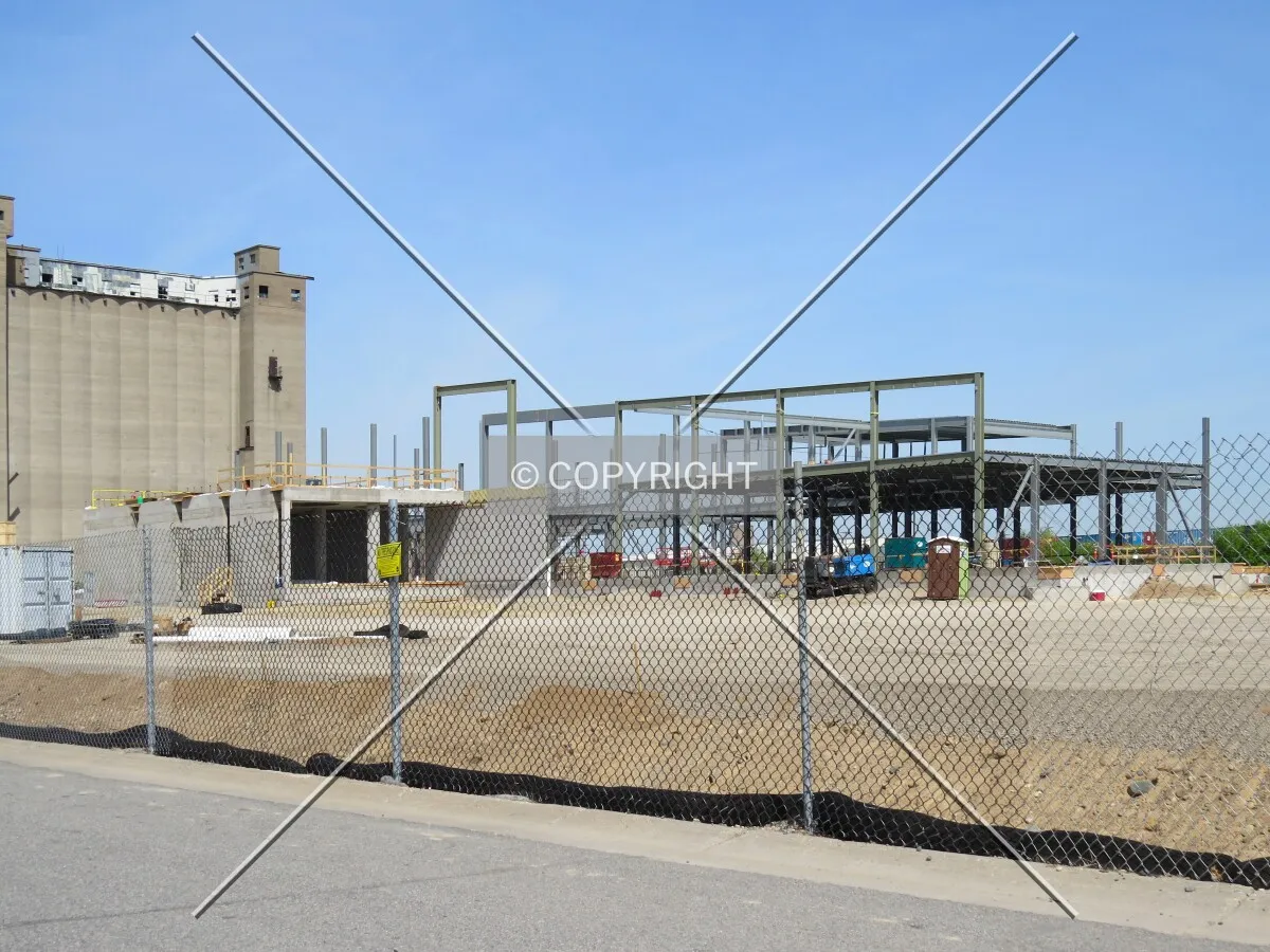 View to the northwest from 5th Street SE