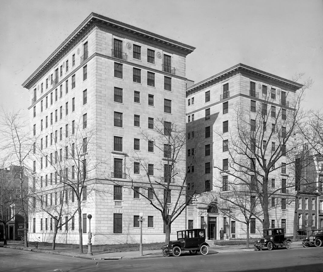 Vintage view from the southeast
