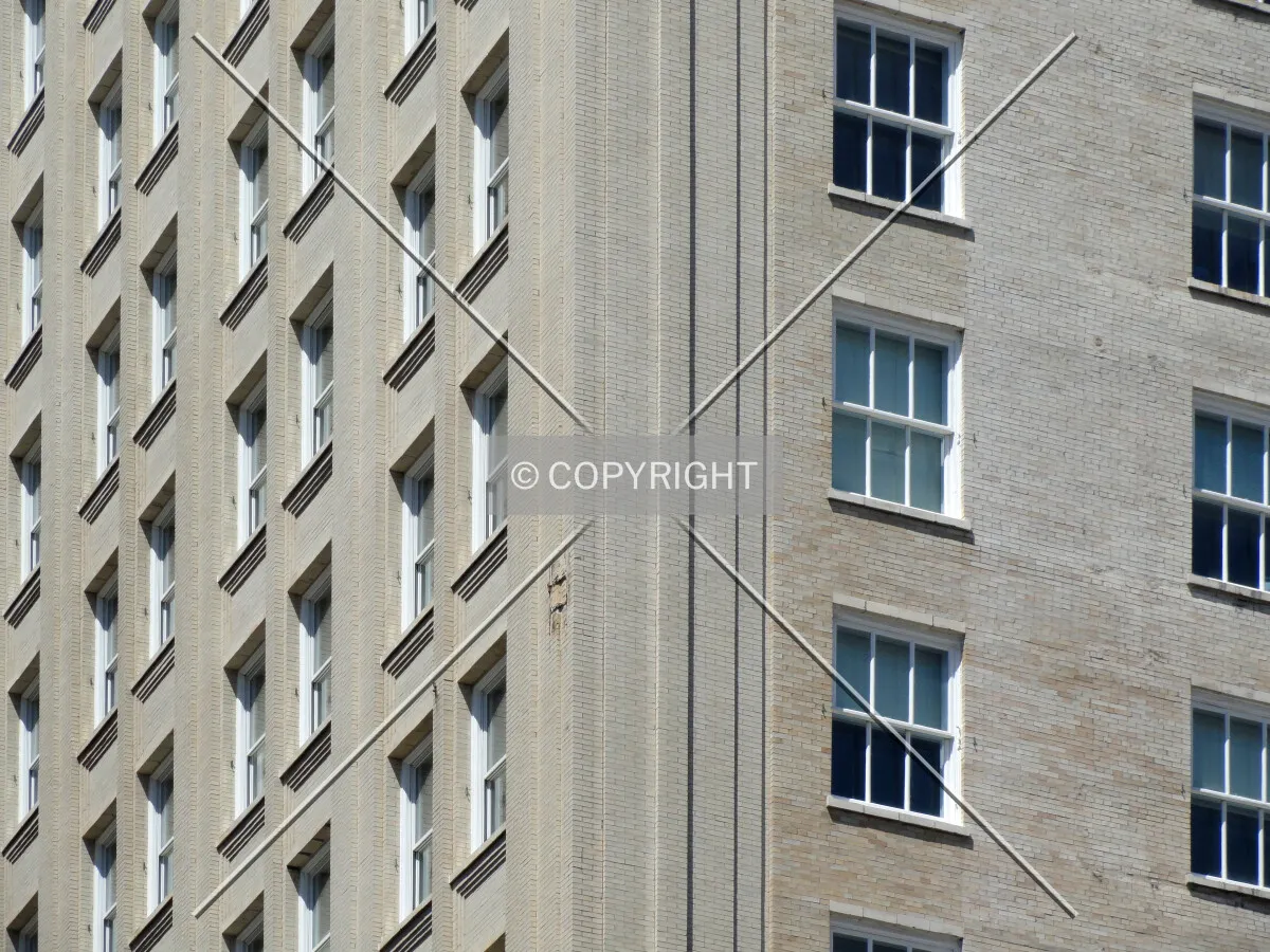 Southwest corner detail