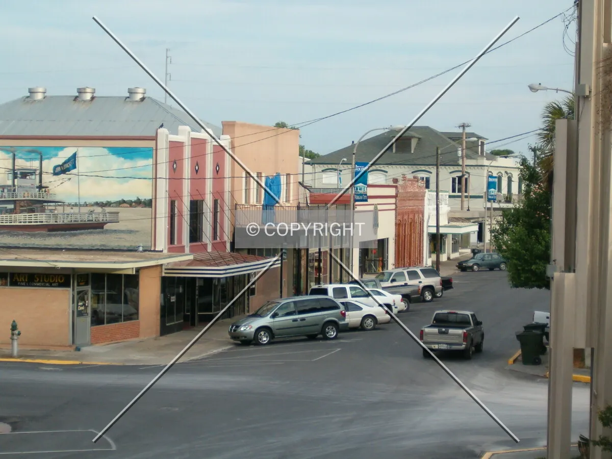 View from Front Street looking south