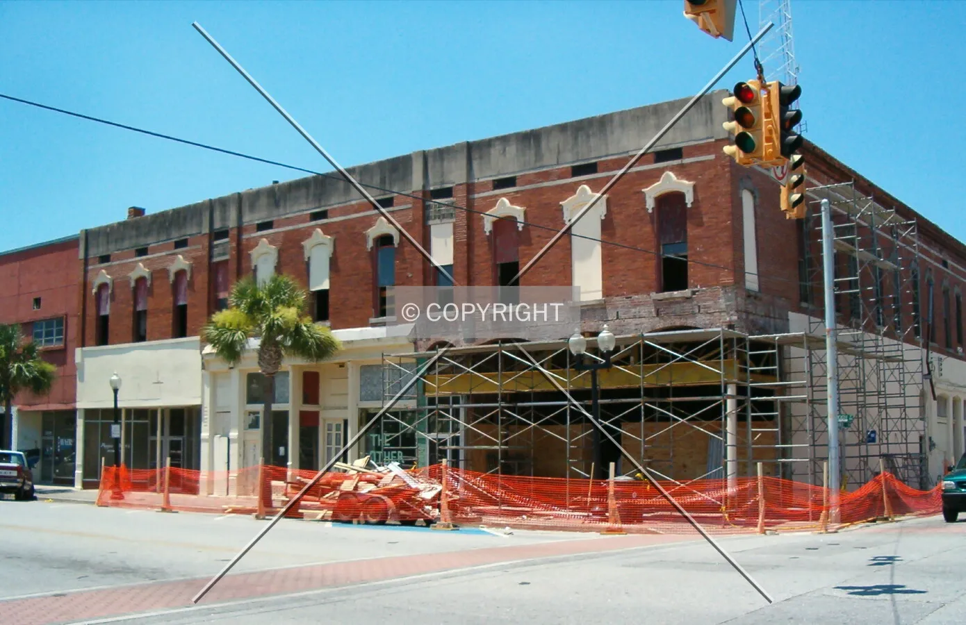 Restoration underway on Newcastle Street