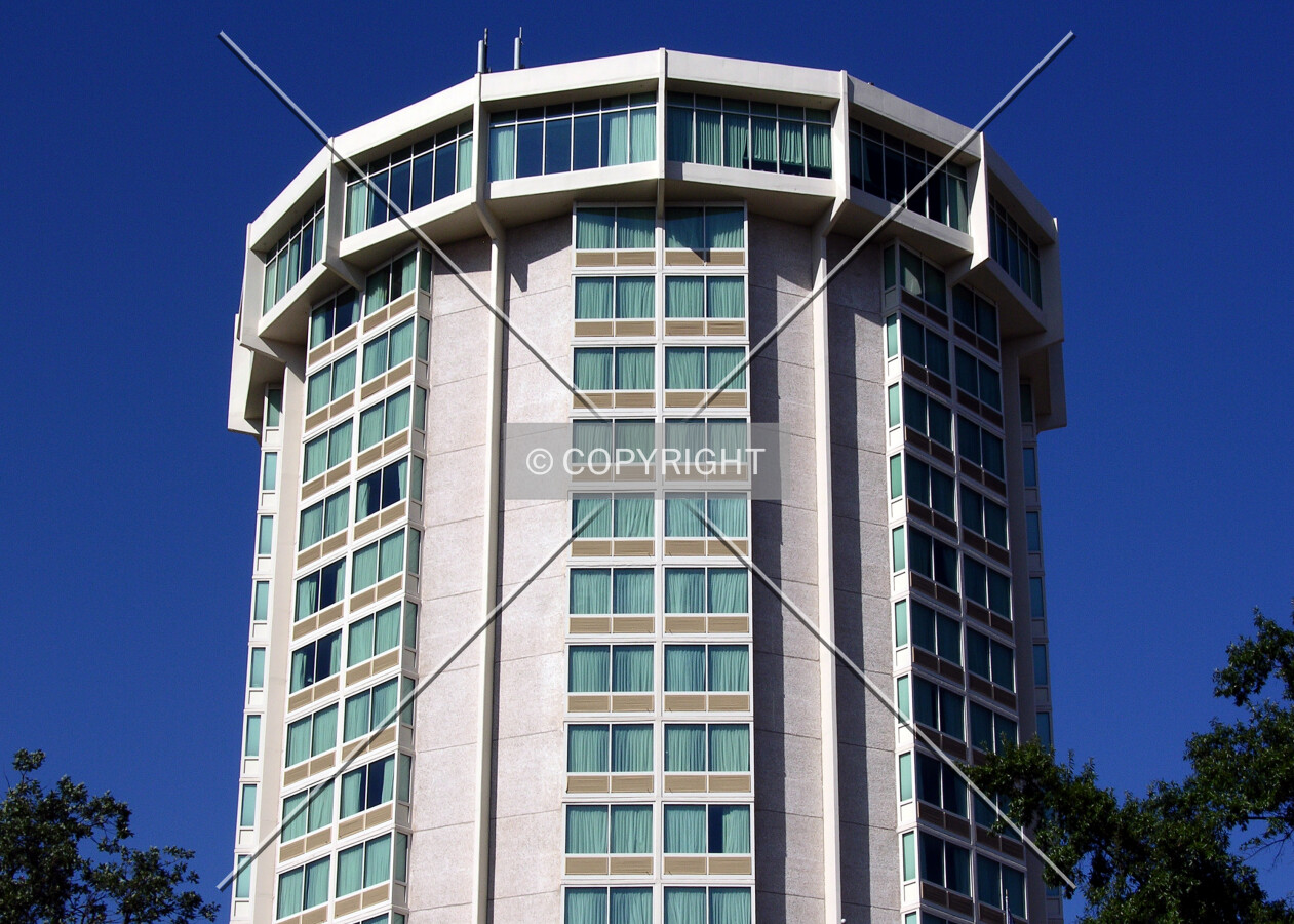 Upper floors of the southern side