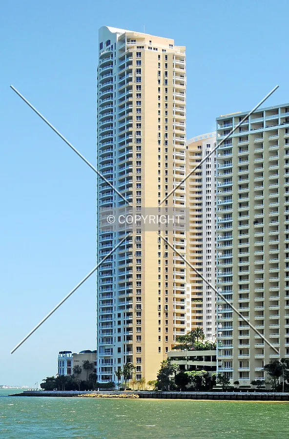 View from the northwest across the Miami River