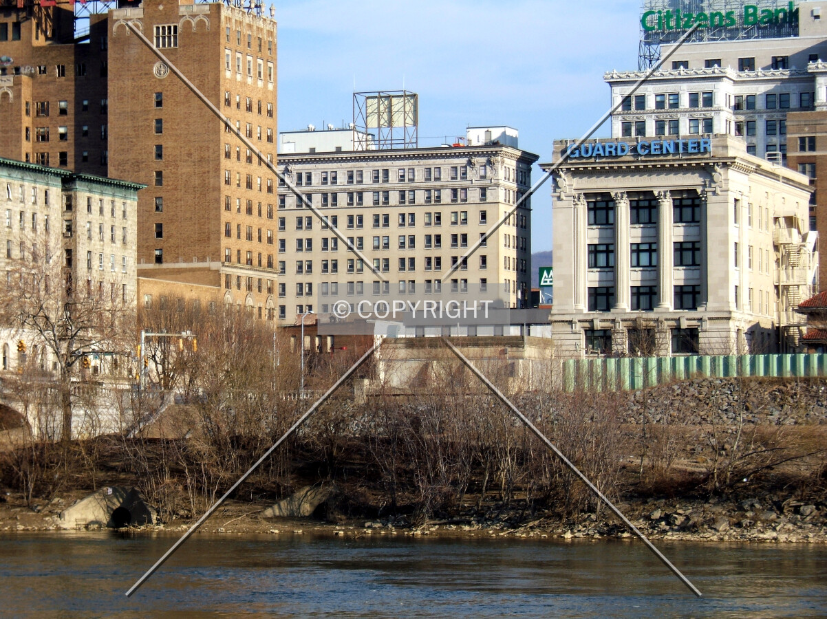 View from the northwest across the Susquehanna River
