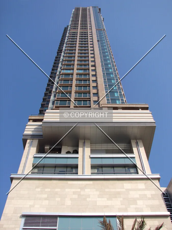 Side elevation of Tower 1