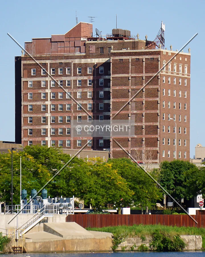 View from the southwest; August 12, 2017