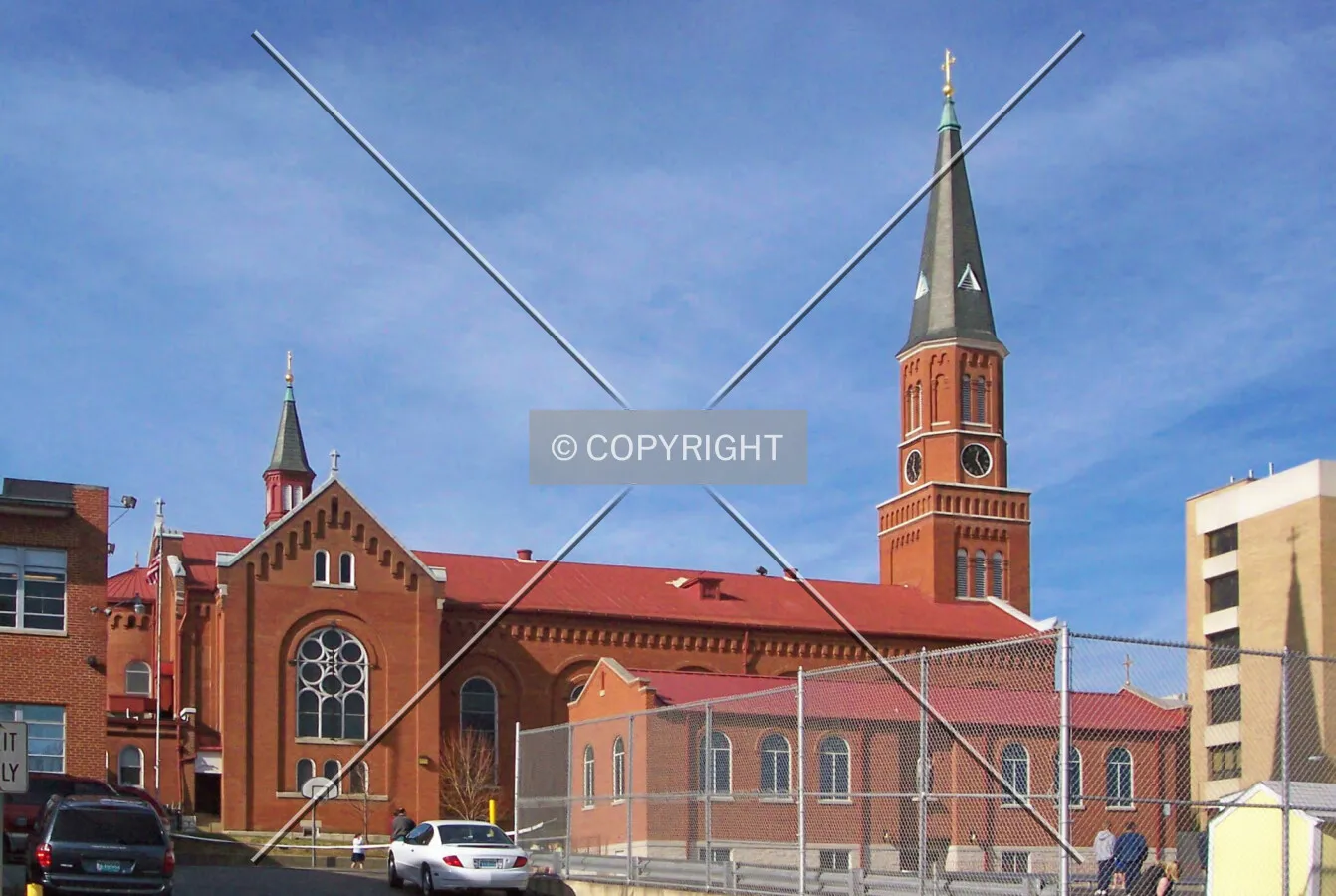 View from the south; January 26, 2006