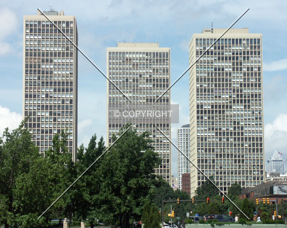 View from the east