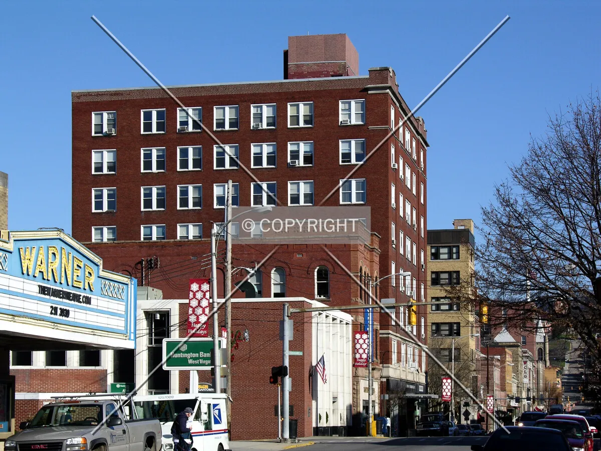 View from the south along High Street