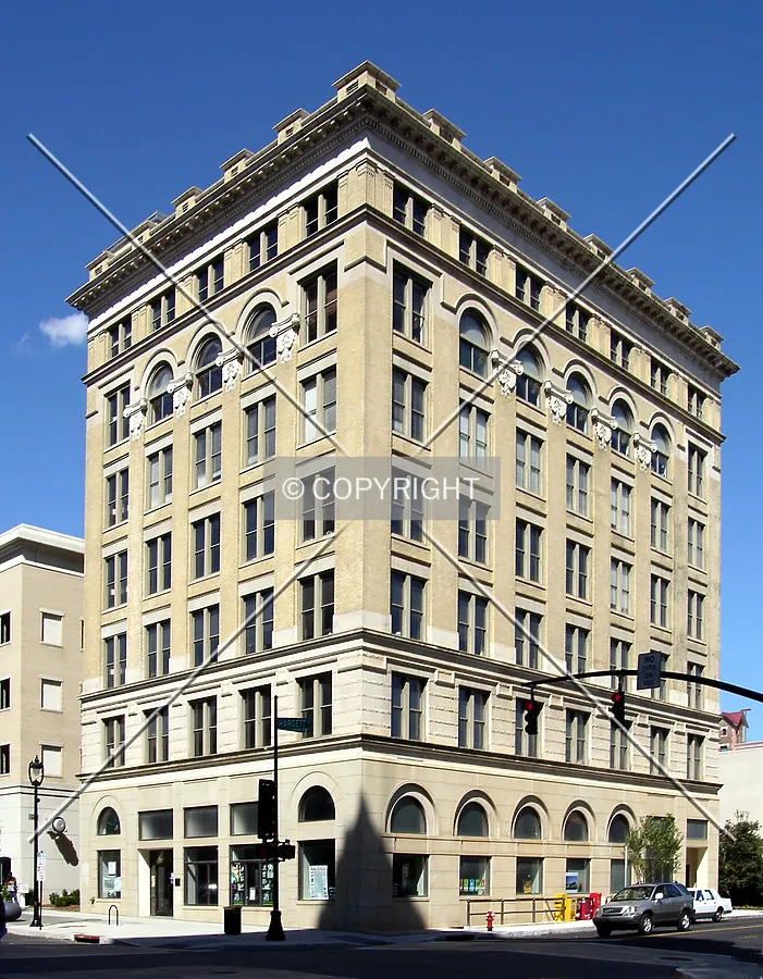 From the southwest across Fayetteville Street