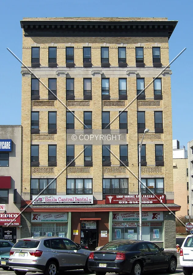 View from the northeast on Main Avenue