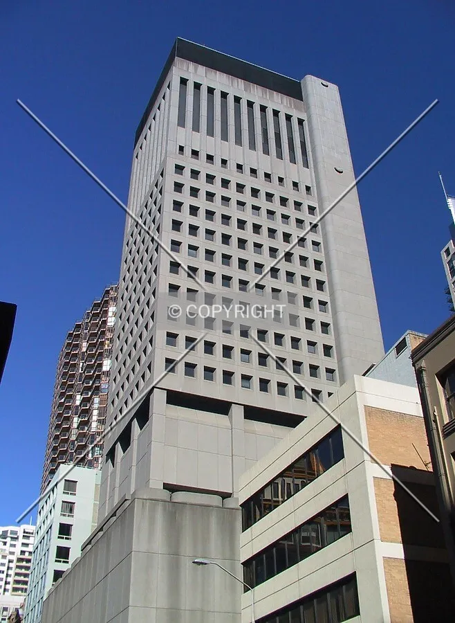 Looking up from Castlereagh Street