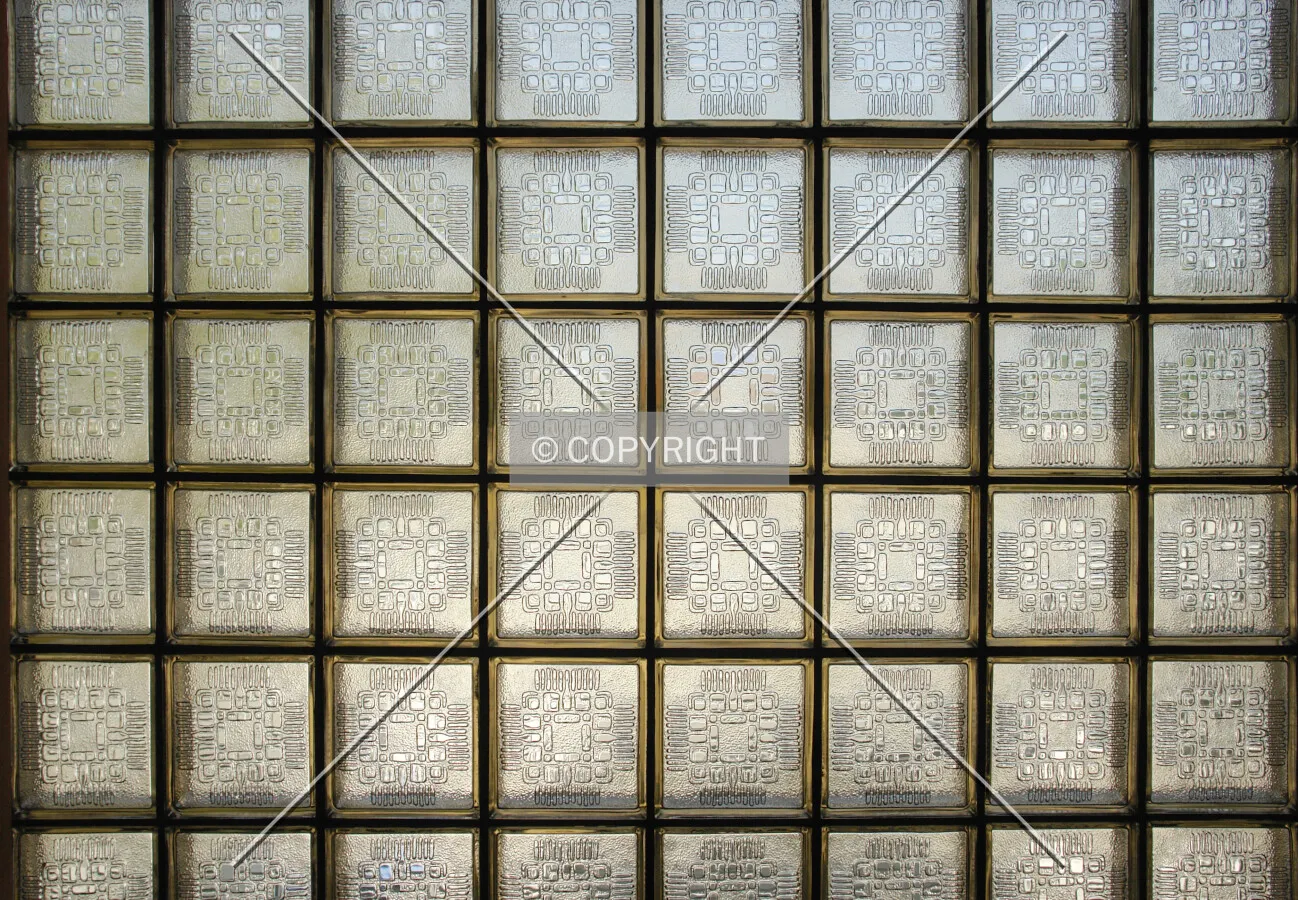 Glass building blocks